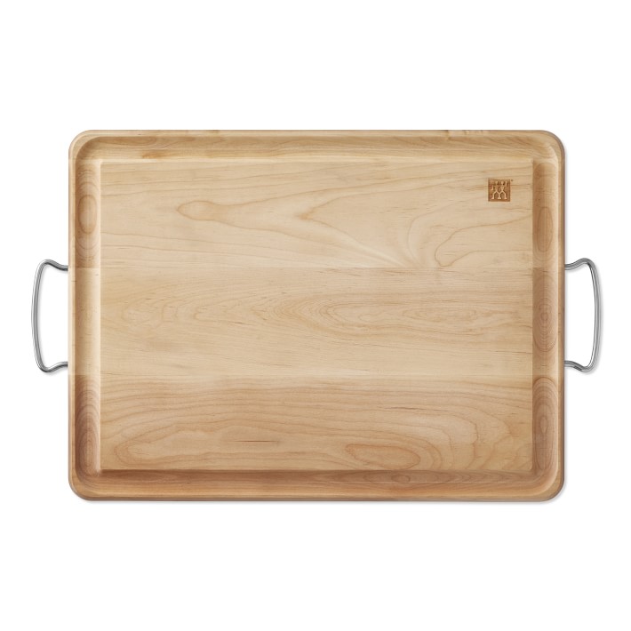 Zwilling J.A.Henckles Birchwood Cutting &amp; Carving Board with Handles