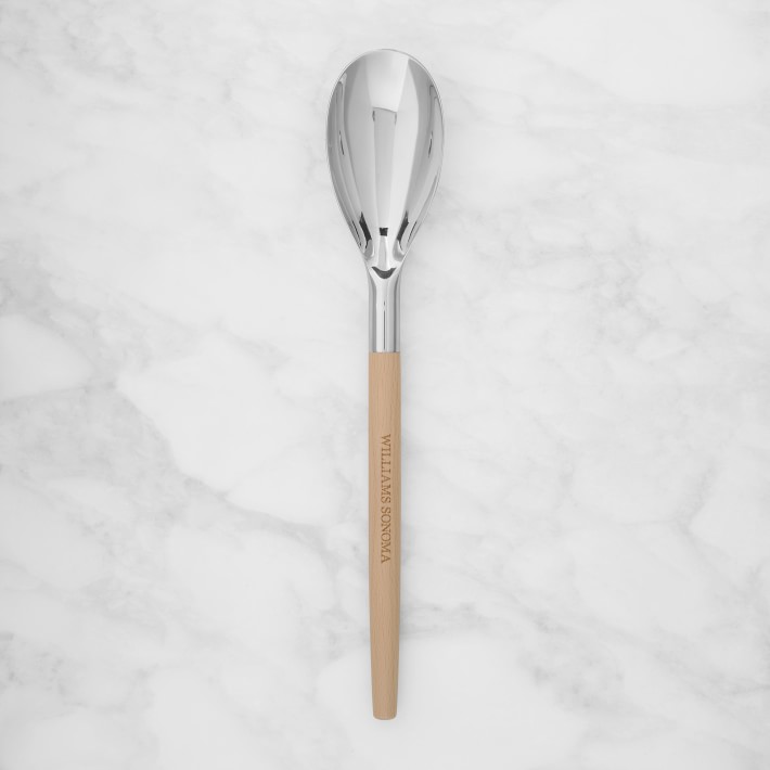 Williams Sonoma Stainless-Steel Spoon with Wooden Handle