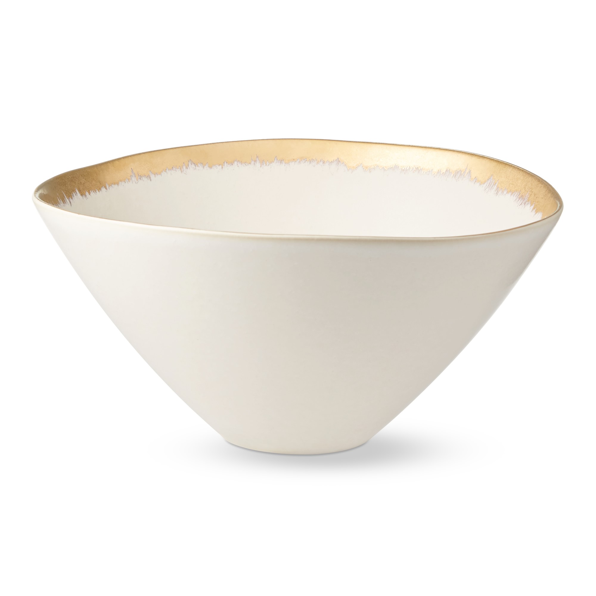 OPEN BOX: Brushed Gold Serving Bowl