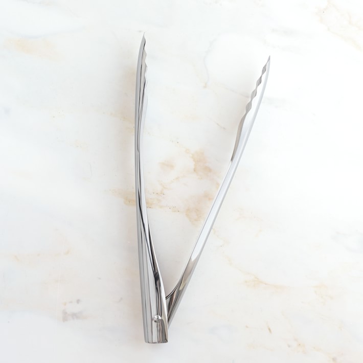 Williams Sonoma Signature Stainless Steel Locking Tongs