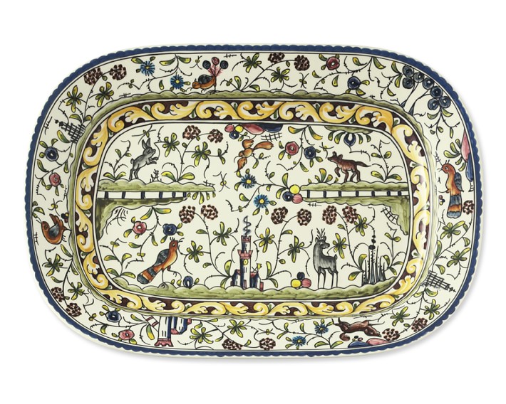 Provence Hand Painted Serving Platter