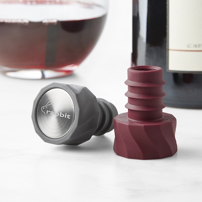 Rabbit Pro Wine Stoppers, Set of 2