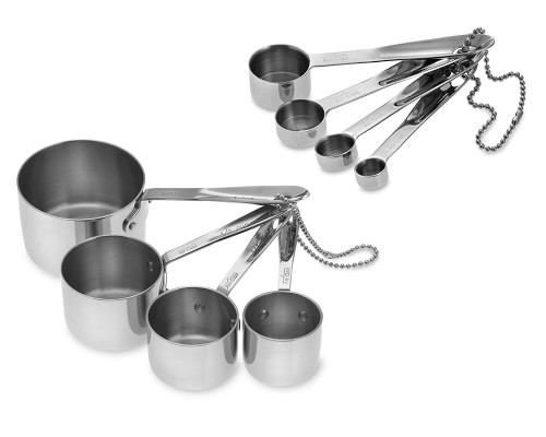 All-Clad Stainless-Steel Standard Measuring Cups & Spoons