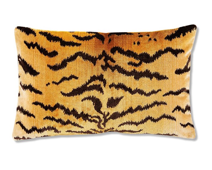 The House of Scalamandre Tiger Pillow Cover, 14