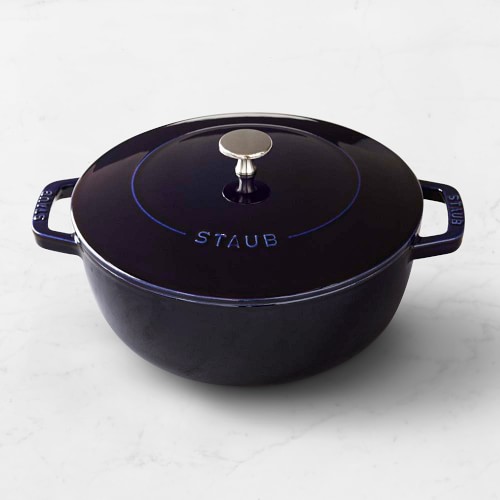 Staub Enameled Cast Iron Essential French Oven, 3 3/4-Qt., Sapphire Blue