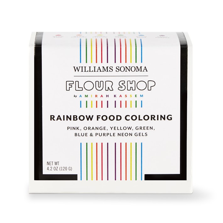 Flour Shop Rainbow Food Colouring Gels