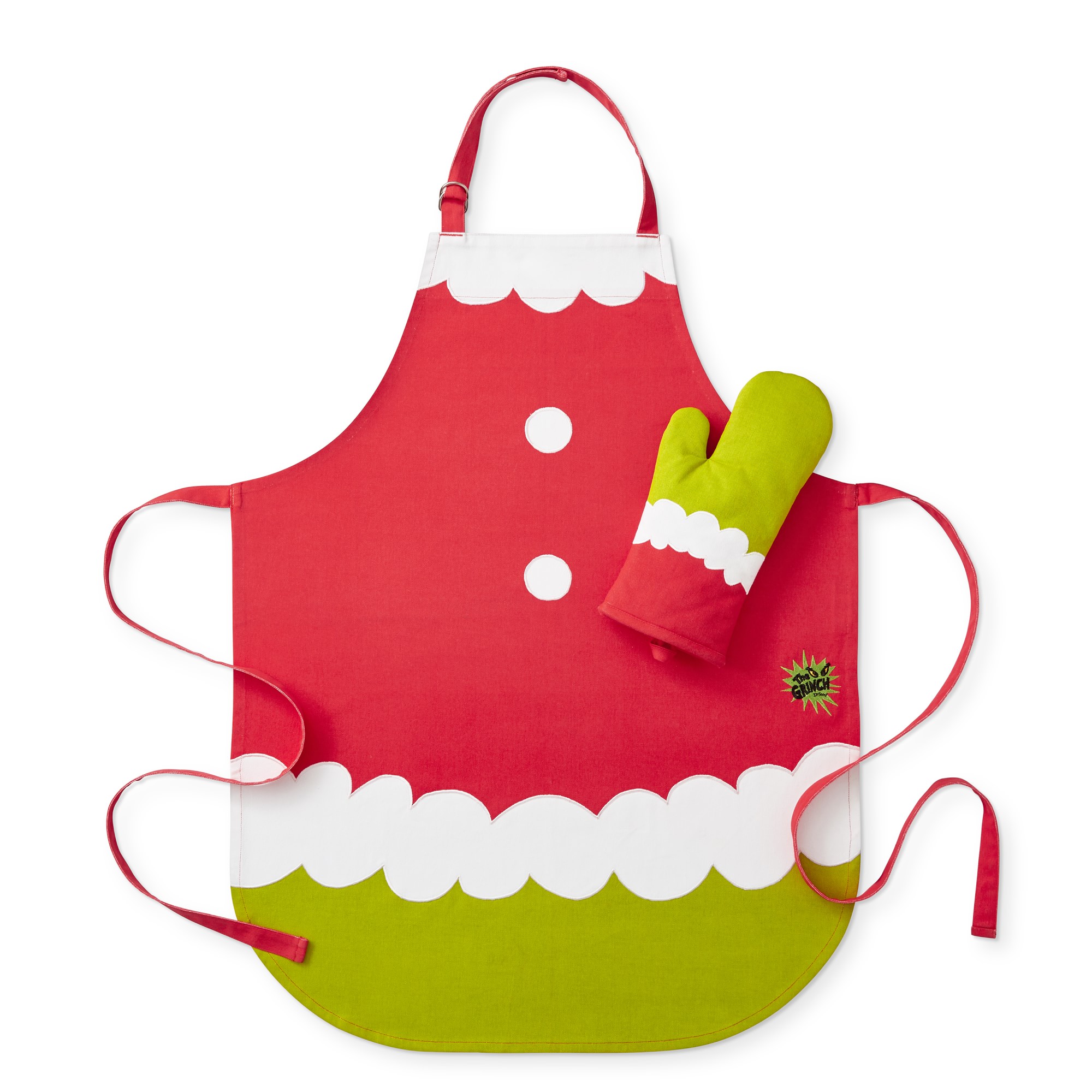 Grinch Adult Apron