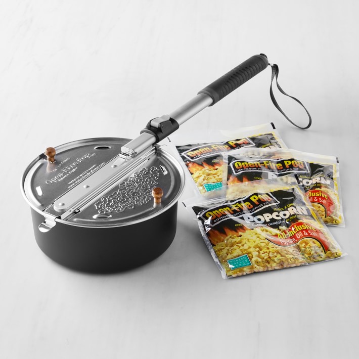 Whirley Pop OpenFire Outdoor Popcorn Popper Williams Sonoma CA