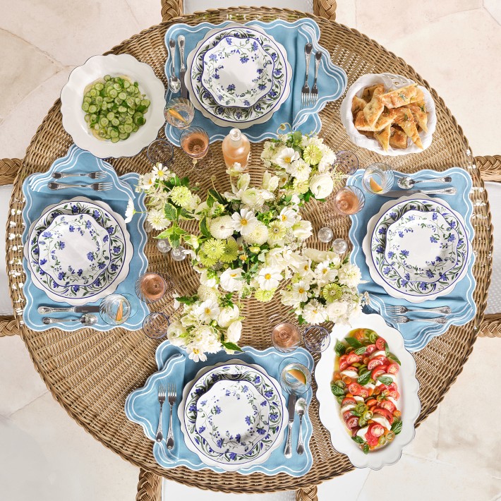 AERIN Garden Bouquet Dinner Plates | Williams Sonoma