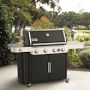 Weber Genesis E-435 LP Gas Grill &amp; Grill Cover