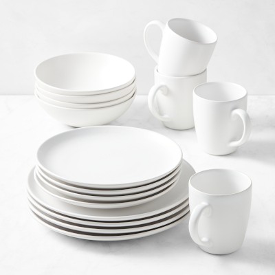 Open Kitchen by Williams Sonoma Matte 16-Piece Dinnerware Set ...