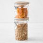 Hold Everything Stackable Glass Canister with Clamp