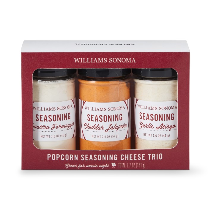 Williams Sonoma Popcorn Seasoning Cheese Trio