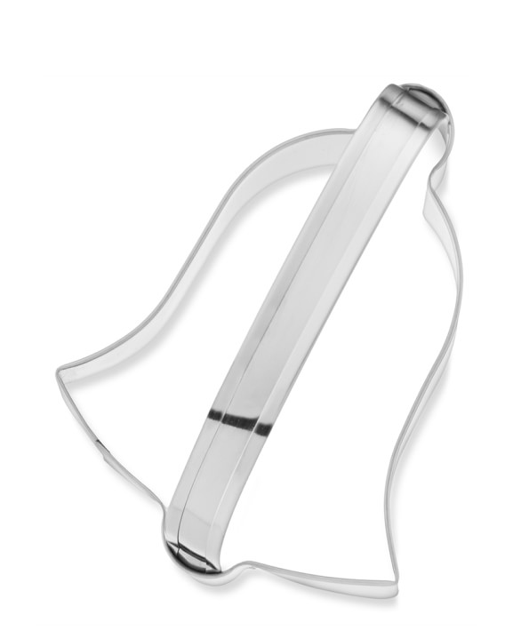 Stainless-Steel Handled Cookie Cutter, Bell