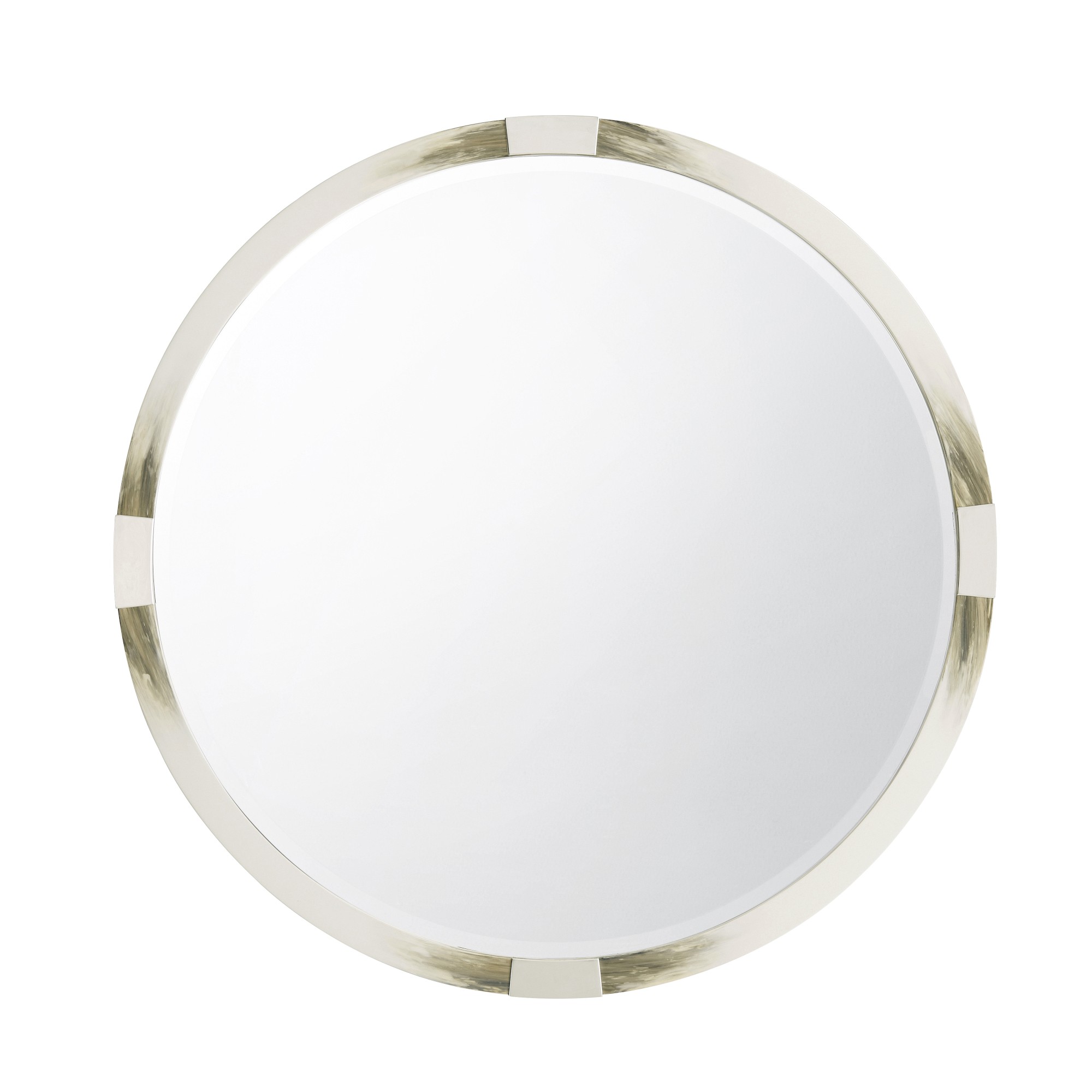 Theodore Alexander Round Cutting Edge Mirror