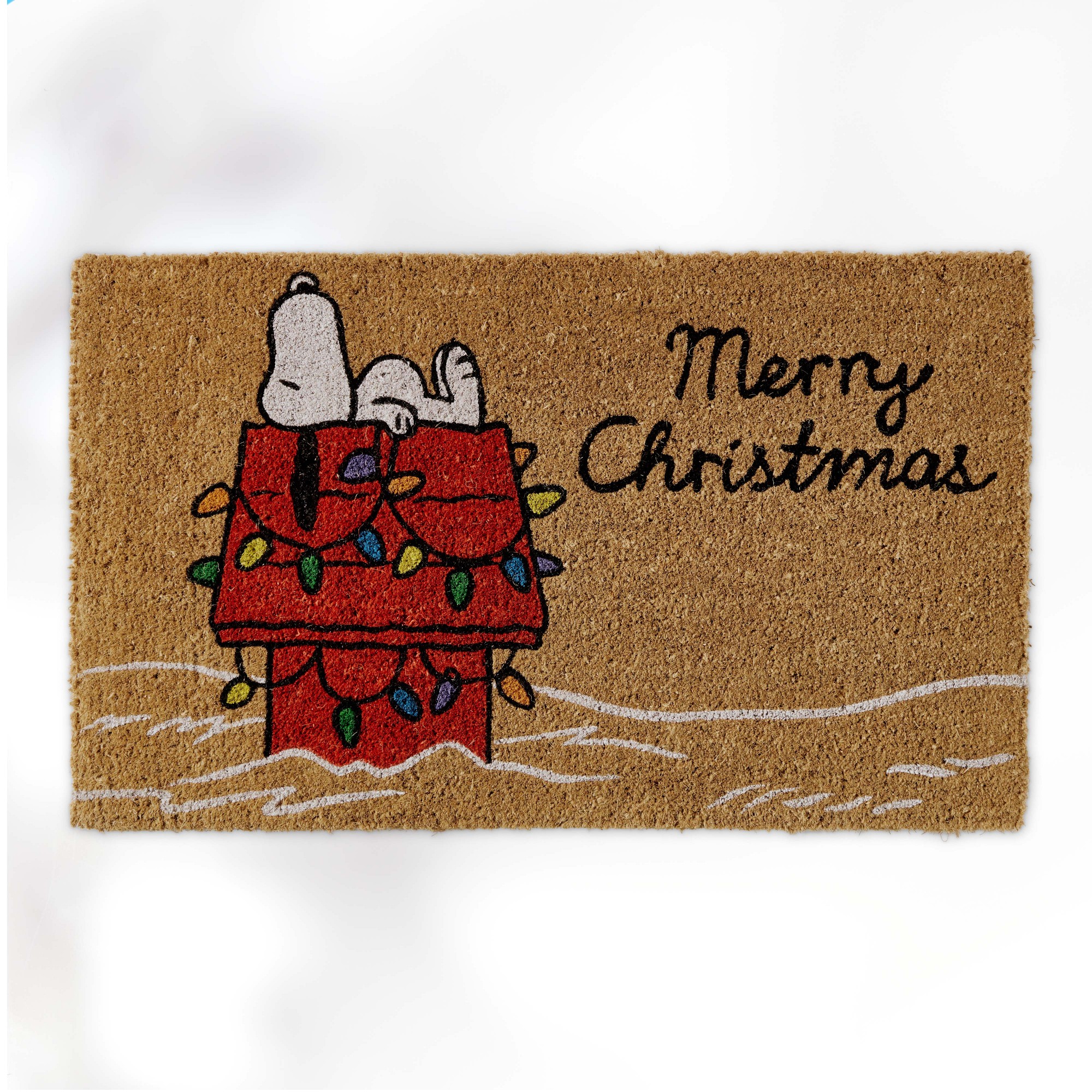 PEANUTS™ Holiday Snoopy Doormat