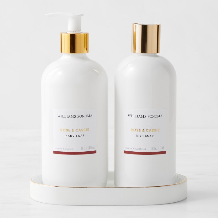 Home Fragrance Rose and Cassis Hand Soap Kitchen Set | Williams Sonoma