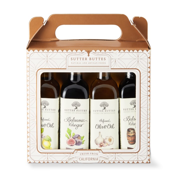 Sutter Buttes Infused Oil and Vinegar Gift Set