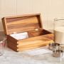 Recipe Box, Acacia Wood