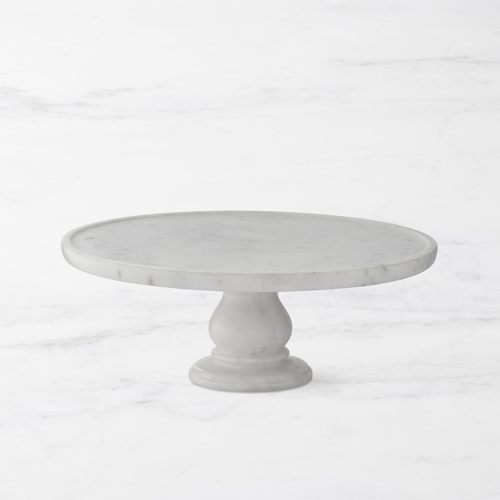 Marble Round Cake Stand, Large