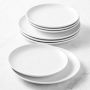 Open Kitchen by Williams Sonoma Matte Coupe Dinner &amp; Salad Plates, Set of 4