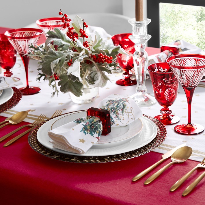 Twas The Night Before Christmas Table Runner | Williams Sonoma