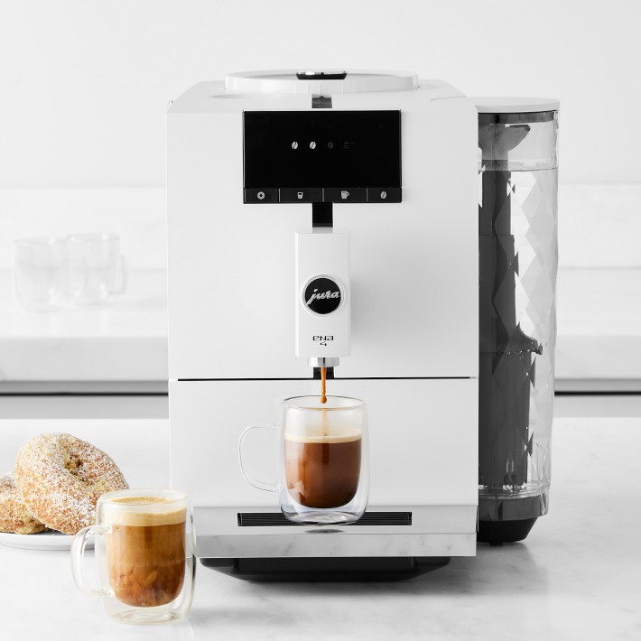 JURA ENA 4 Fully Automatic Espresso Machine in Nordic White