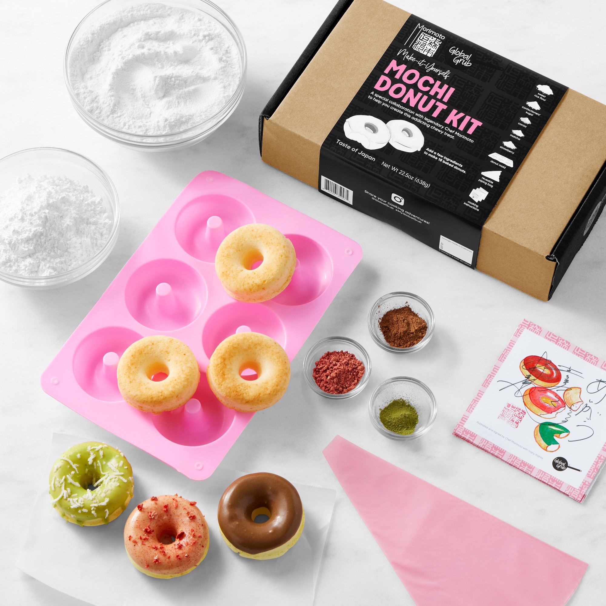 Chef Morimoto DIY Mochi Donut Kit