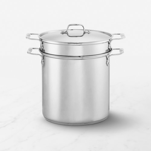 All-Clad Perforated Multipot with Steamer Basket, 12-Qt.