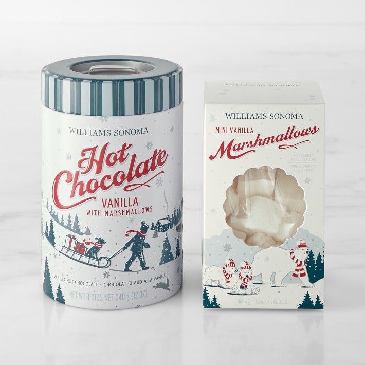 Williams Sonoma Vanilla Hot Chocolate &amp; Mini Marshmallows