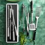 Williams Sonoma BBQ Tools with Fish Spatula in Case, Set of 8