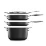 Calphalon Premier Space-Saving Hard-Anodized Nonstick Saut&#233; Pan with Cover