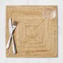 Light Woven Square Placemat