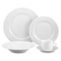 Apilco Beaded Hemstitch Porcelain Soup Plates
