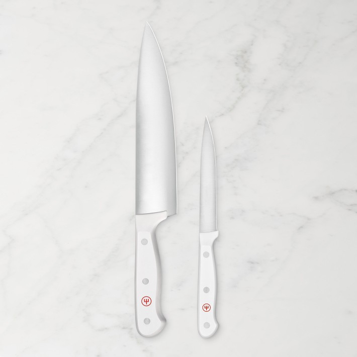 W&#252;sthof Gourmet White Chef's Knives, Set of 2