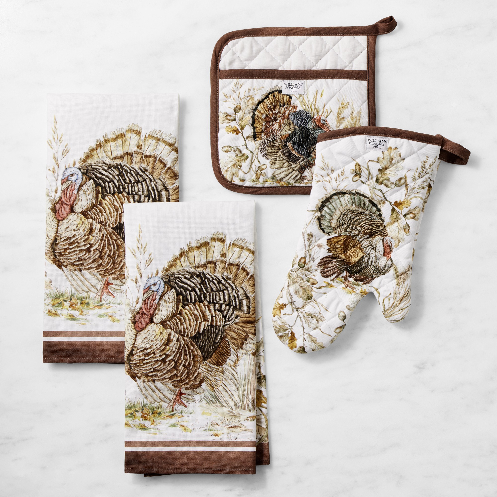 Autumn Plymouth Kitchen Linens Bundle