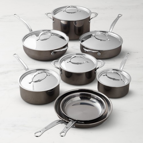 Hestan NanoBond® Stainless-Steel 14-Piece Cookware Set
