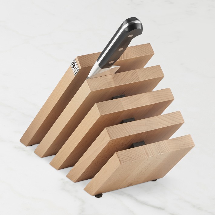 Zwilling Slanted Italian Knife Block Williams Sonoma
