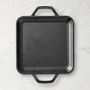 Lodge Chef Collection Seasoned Cast Iron Double Handled Square Griddle, 11&quot;
