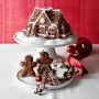 Williams Sonoma Copper Gingerbread Man Cookie Cutters on Ring, Set of 5