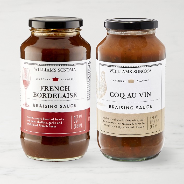 Williams Sonoma Classic French Braising Sauce Duo