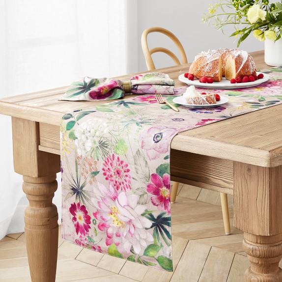 La Vie en Rose Table Runner | Williams Sonoma