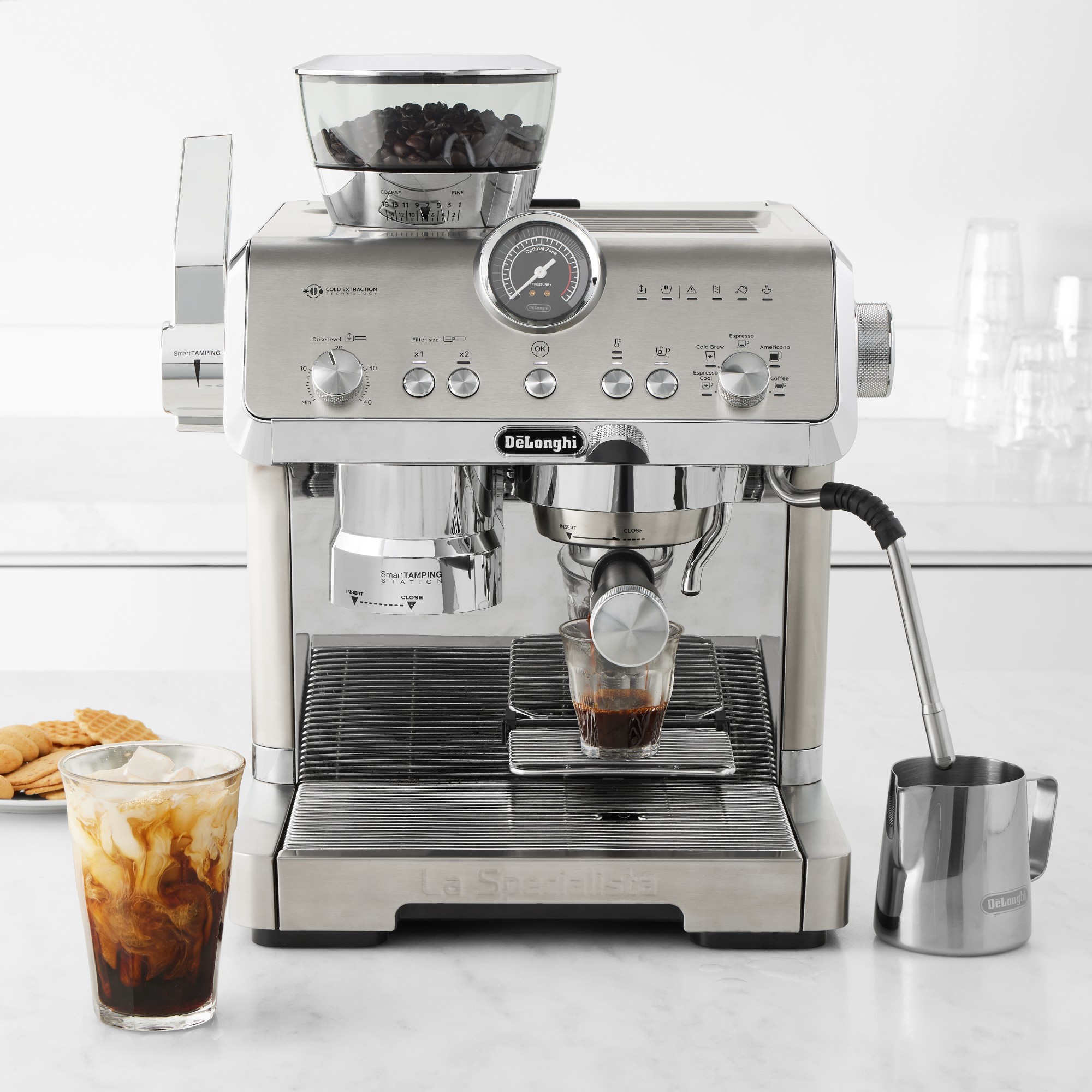 De'Longhi La Specialista Opera Espresso Machine with Cold Brew