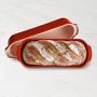 Emile Henry French Ceramic Italian Bread Loaf Baker