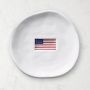 American Flag Appetizer Plates