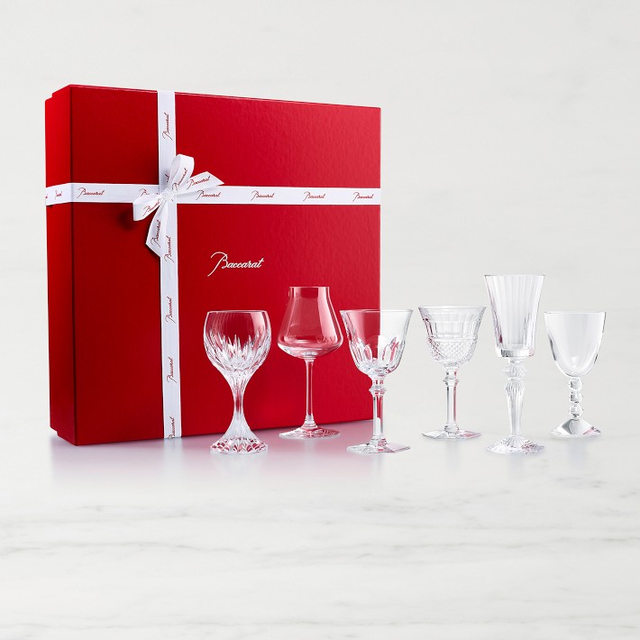 Baccarat Wine Therapy Box, Set of 6