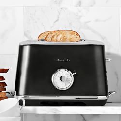 2 Slice Toaster Black Stainless Steel Williams Sonoma