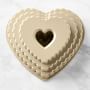 Nordic Ware Nonstick Cast Aluminum Scallop Heart Bundt&#174; Cake Pan
