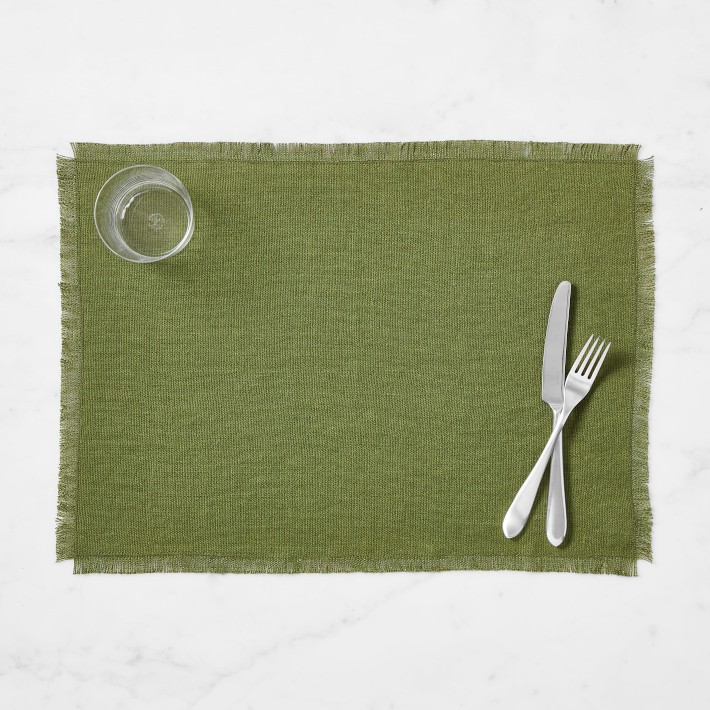 Fringed Placemat Williams Sonoma