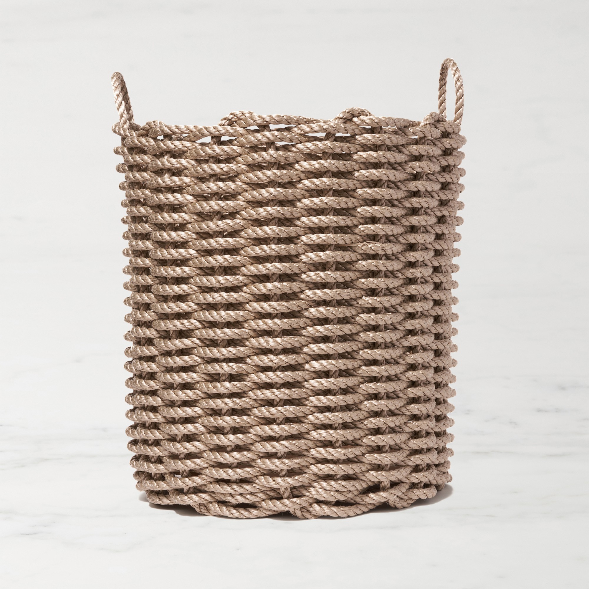 OPEN BOX: Rope & Co Basket, Sand, Tall